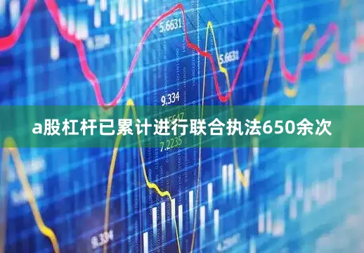 a股杠杆已累计进行联合执法650余次